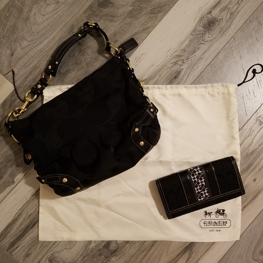 Vintage Coach Purse and Wallet